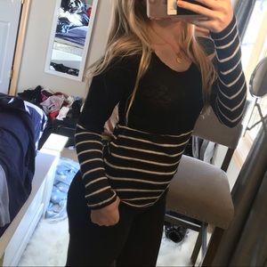 Striped sweater barely worn!